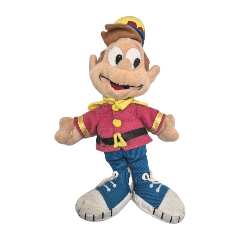 Vintage Kelloggs Rice Krispies POP 10" Beanbag Plush 2002 Toy Network with Tag